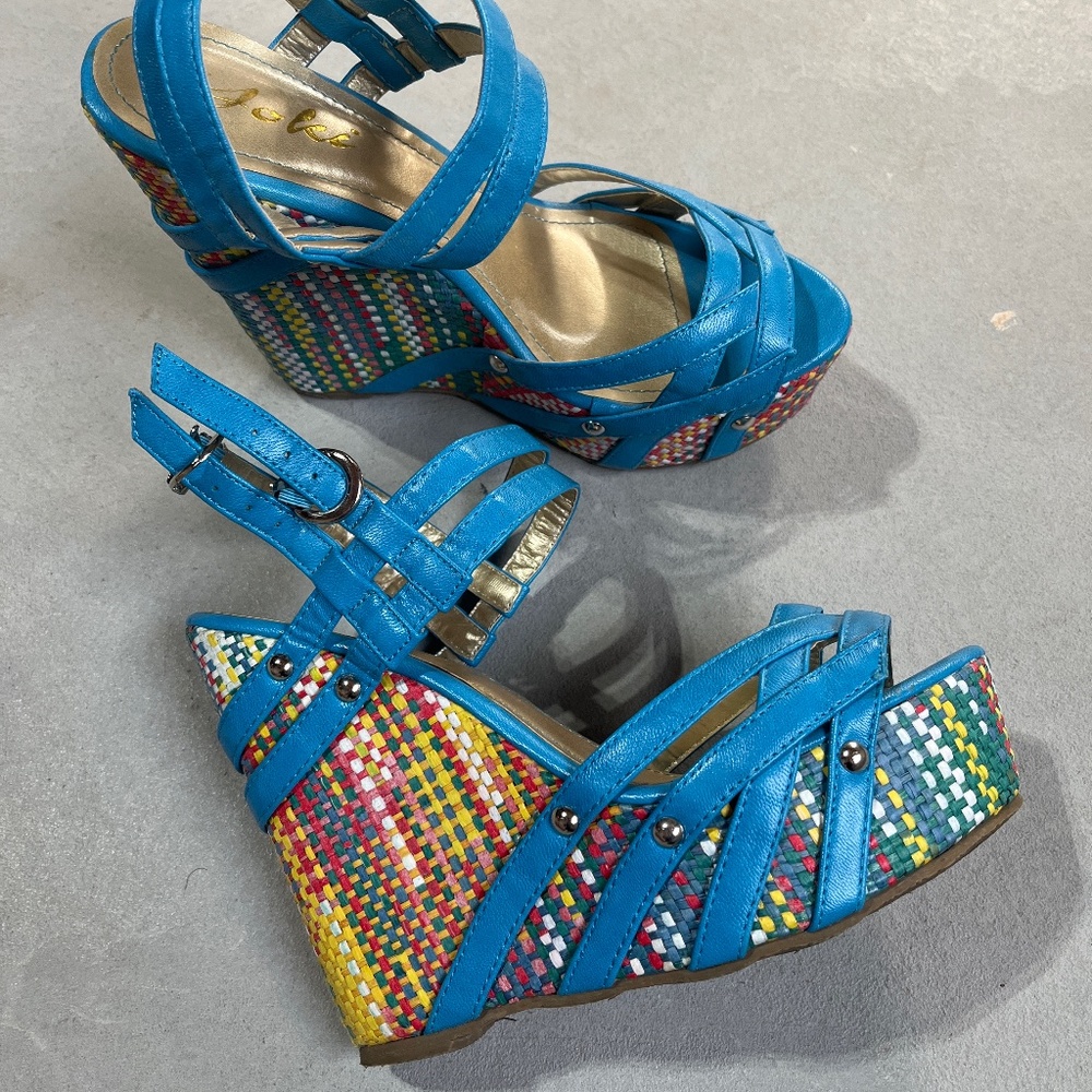 Yoki womens wedge